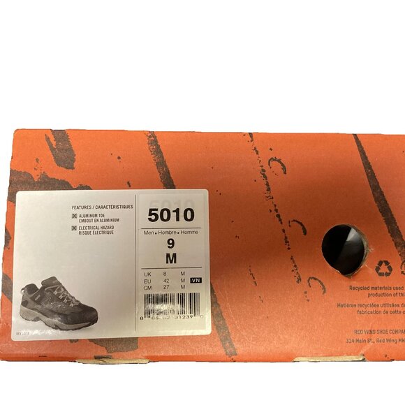 Carbide Men's Safety Toe Athletic Work Shoe-Worx - Style 5010 - 9M - Picture 11 of 12